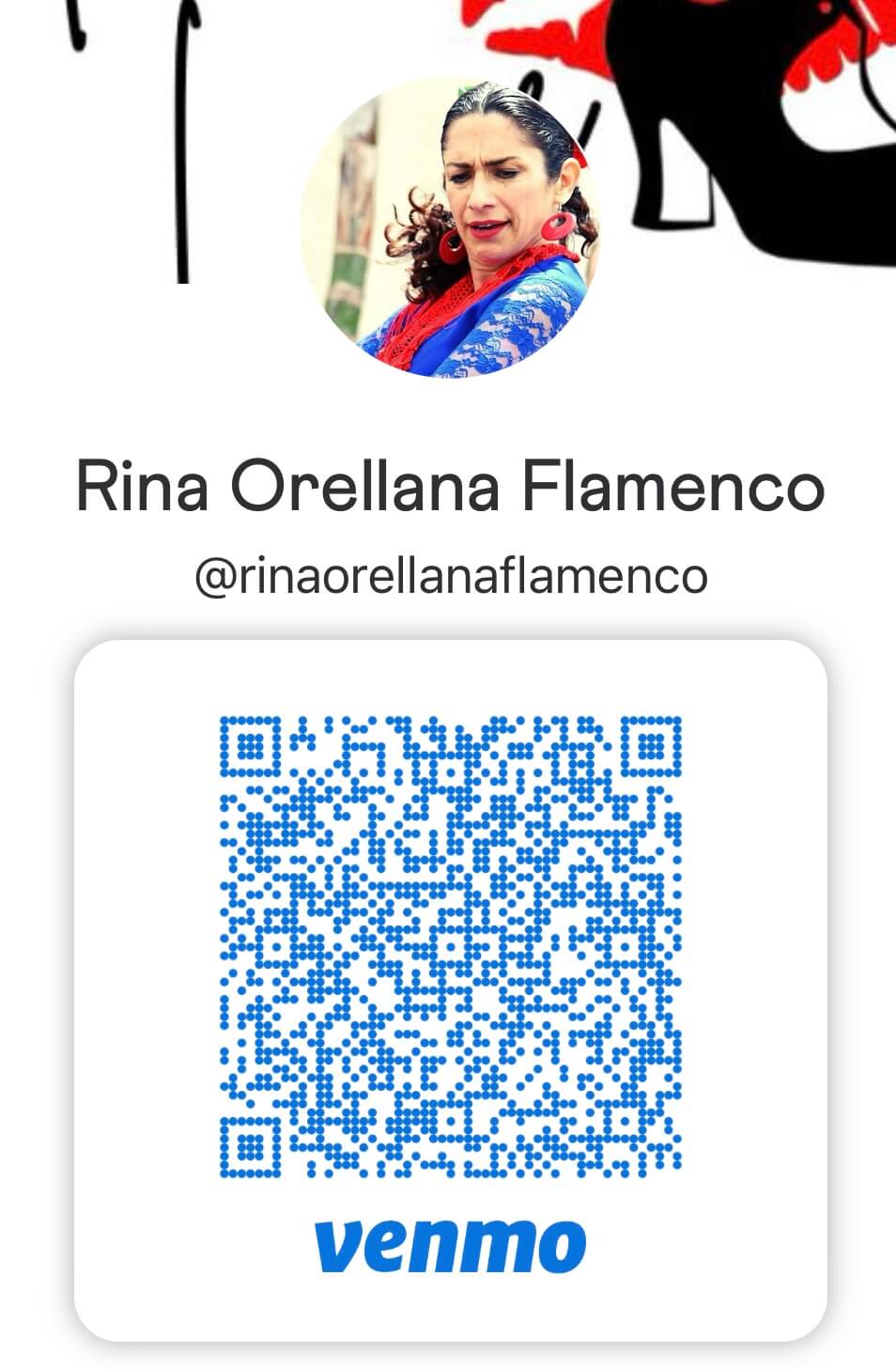 Venmo Rina Orellana Flamenco