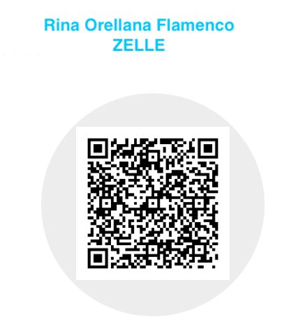 Zelle QR Code Rina Orellana Flamenco